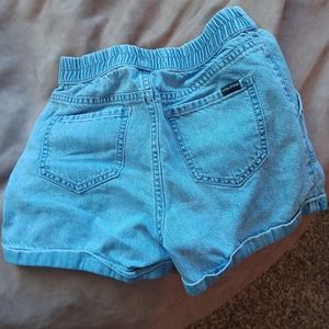 Volcom girls denim shorts